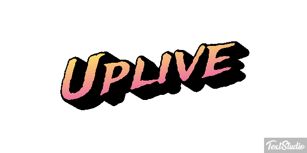Uplive Текстовый эффект