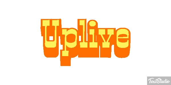 Uplive Текстовый эффект