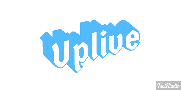 Uplive Текстовый эффект