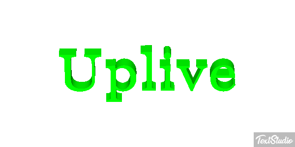 Uplive Текстовый эффект