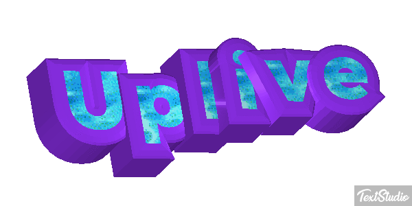 Uplive Текстовый эффект