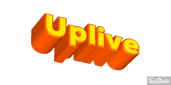 Uplive Текстовый эффект