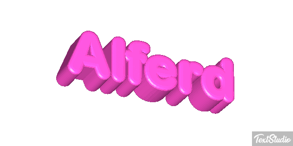 Alferd Text effect