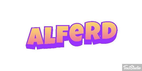 Alferd Text effect