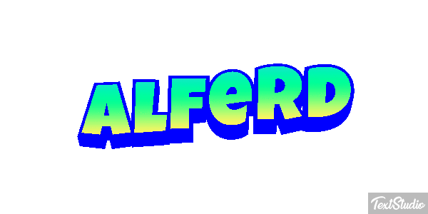 Alferd Text effect