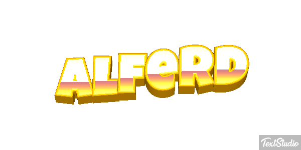 Alferd Text effect
