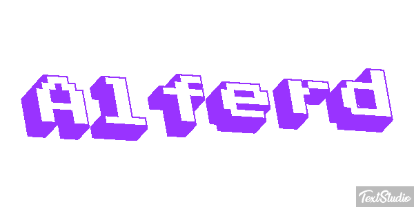 Alferd Text effect