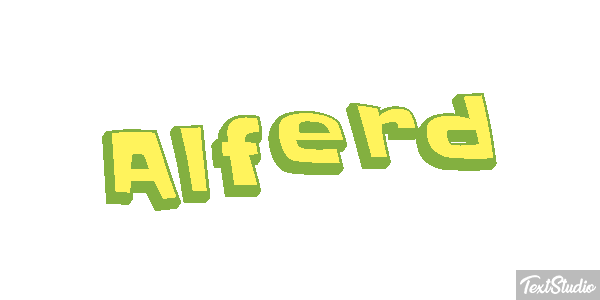 Alferd Text effect