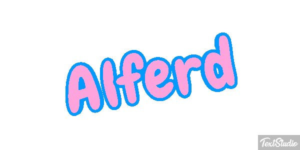 Alferd Text effect