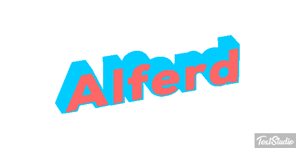 Alferd Text effect