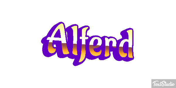 Alferd Text effect
