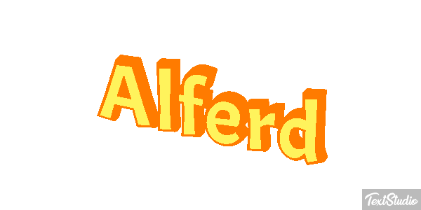 Alferd Text effect