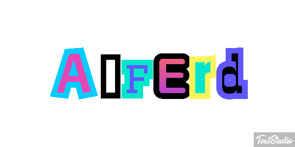 Alferd Text effect