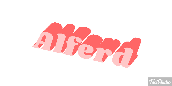 Alferd Text effect