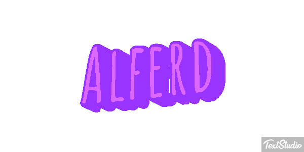 Alferd Text effect