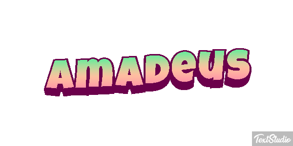 Amadeus Text effect