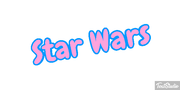 Star Wars Effetto testo