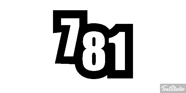 781 Efekt tekstowy