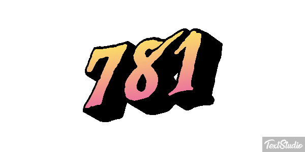 781 Efekt tekstowy