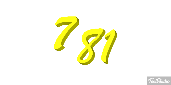 781 Efekt tekstowy