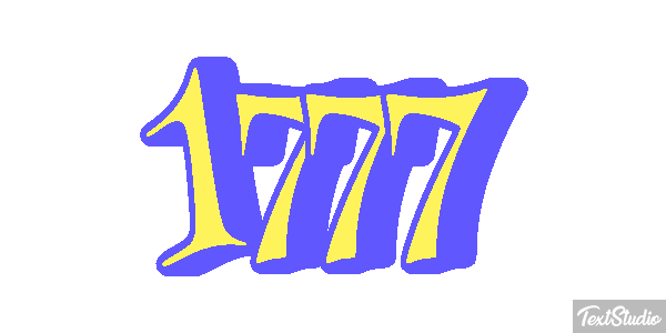 1777 Текстовый эффект