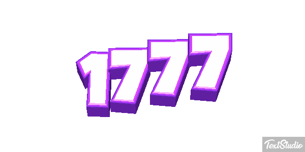 1777 Текстовый эффект