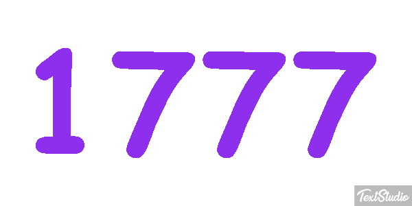 1777 Текстовый эффект