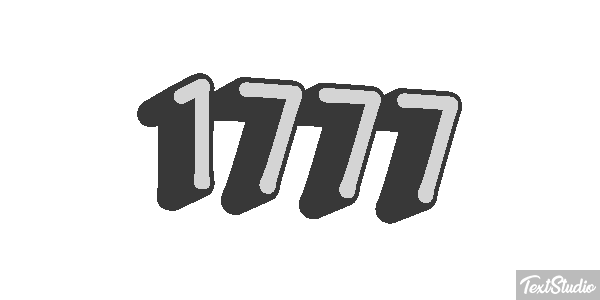 1777 Текстовый эффект