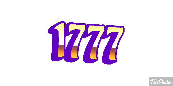 1777 Текстовый эффект