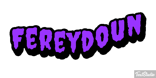 Fereydoun Tekst effect