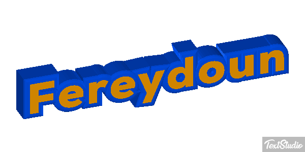 Fereydoun Tekst effect