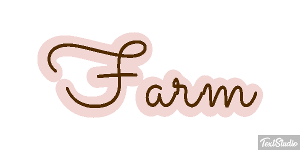 Farm Text effect