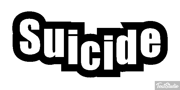 Suicide Efeito do texto