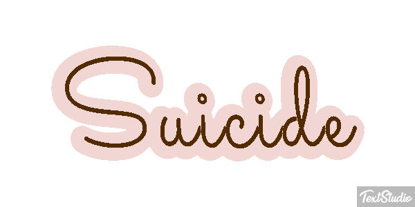 Suicide Efeito do texto
