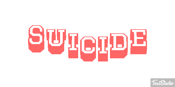 Suicide Efeito do texto