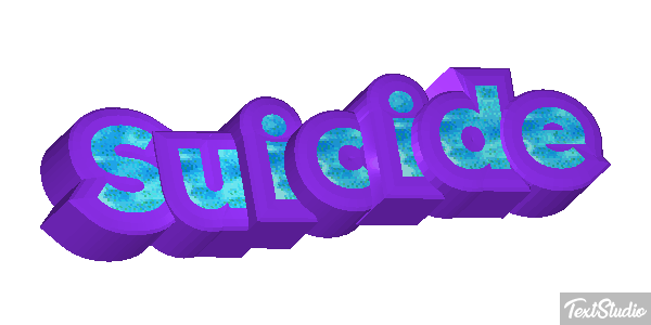Suicide Efeito do texto