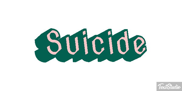 Suicide Efeito do texto