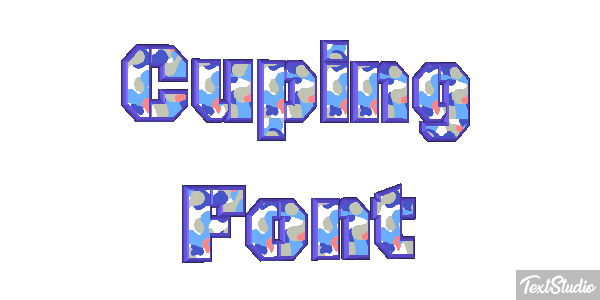 Cuping Font Text effect