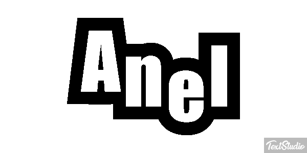 Anel Text effect