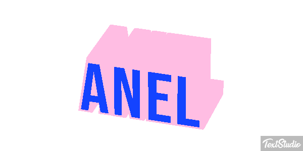 Anel Text effect