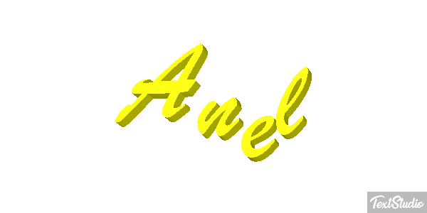 Anel Text effect