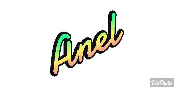 Anel Text effect