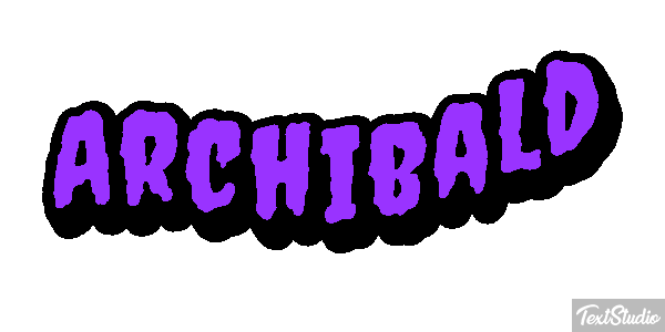 Archibald Texteffekt