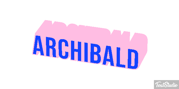 Archibald Texteffekt