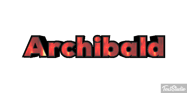 Archibald Texteffekt