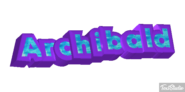 Archibald Texteffekt