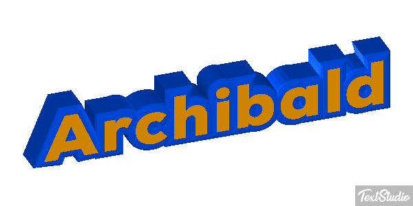 Archibald Texteffekt