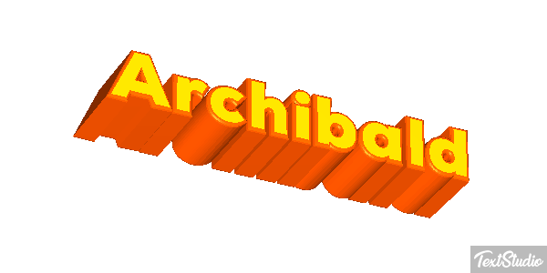 Archibald Texteffekt