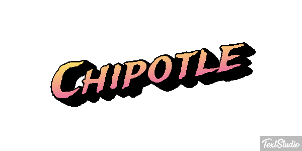 Chipotle Metin efekti
