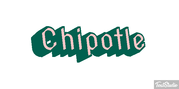 Chipotle Metin efekti